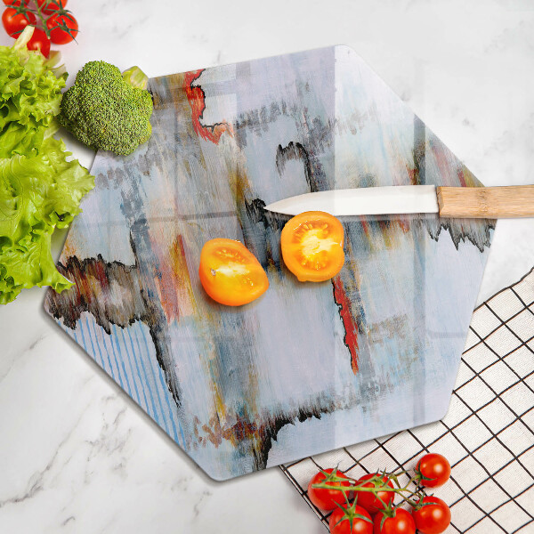 Tagliere in vetro Pitture astratte