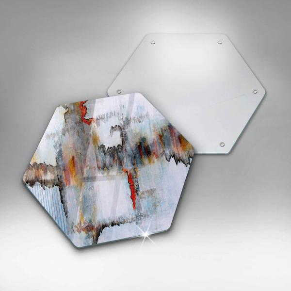 Tagliere in vetro Pitture astratte