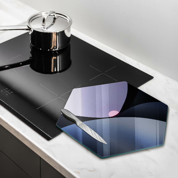 Tagliere in vetro Forme astratte