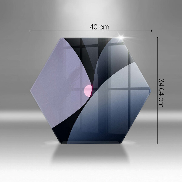 Tagliere in vetro Forme astratte