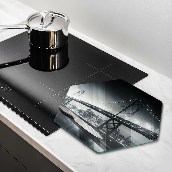 Tagliere in vetro Ponte Benjamin Franklin