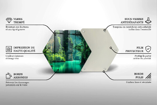 Tagliere in vetro Paesaggio lagunare