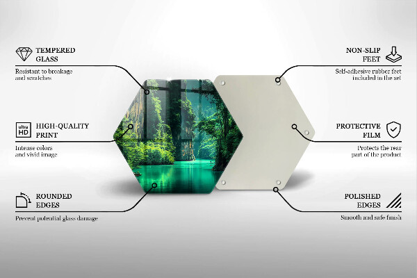 Tagliere in vetro Paesaggio lagunare