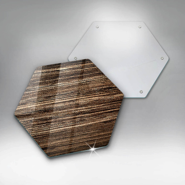 Tagliere in vetro Struttura del legno