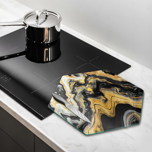 Tagliere in vetro Struttura astratta