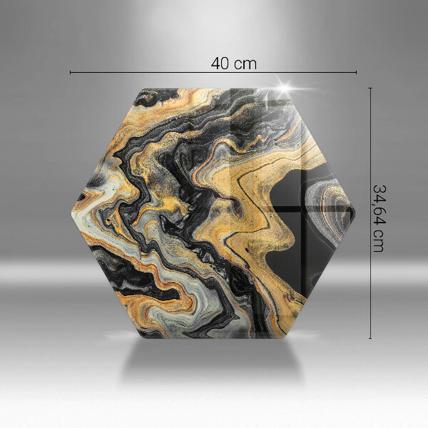 Tagliere in vetro Struttura astratta