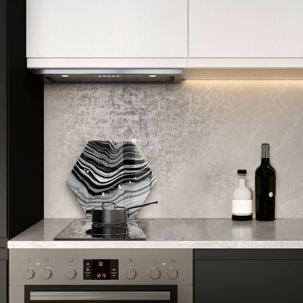 Tagliere in vetro Astrazione dell'inchiostro