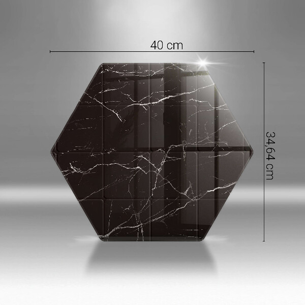 Tagliere in vetro Piastrelle di marmo