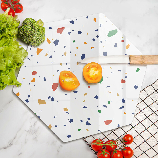 Tagliere in vetro temperato Gres colorato