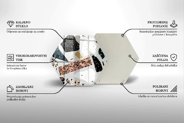 Tagliere in vetro temperato Gres