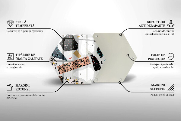 Tagliere in vetro temperato Gres