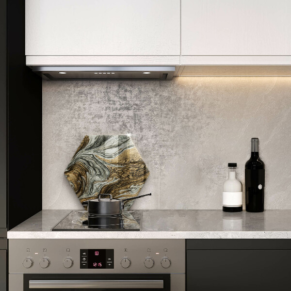 Tagliere in vetro temperato Ricca astrazione