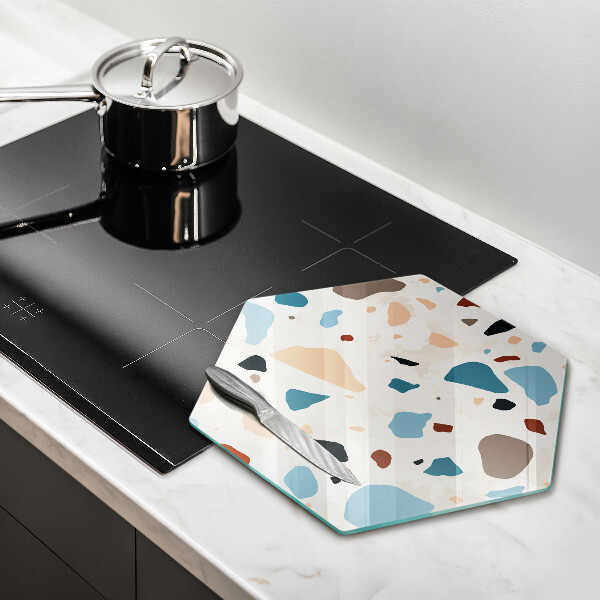 Tagliere in vetro temperato Gres decorativo