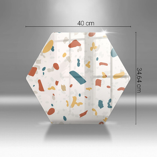 Tagliere in vetro temperato Gres decorativo