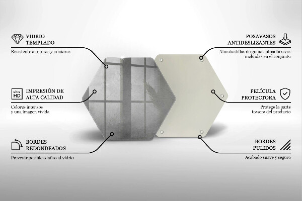 Tagliere in vetro Fondo di struttura concreta
