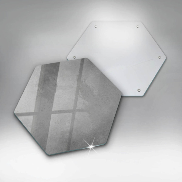 Tagliere in vetro Fondo di struttura concreta