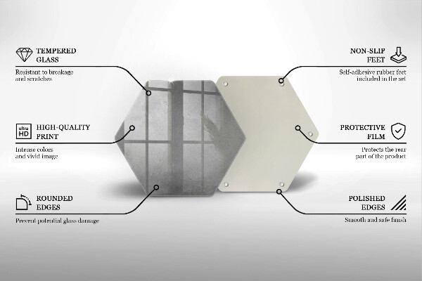 Tagliere in vetro Fondo di struttura concreta
