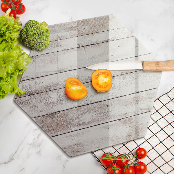 Tagliere in vetro Vecchie tavole di legno