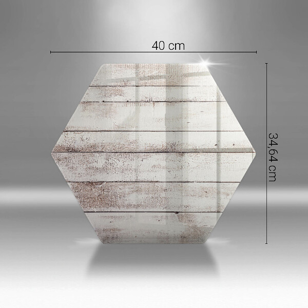 Tagliere in vetro Vecchie tavole di legno