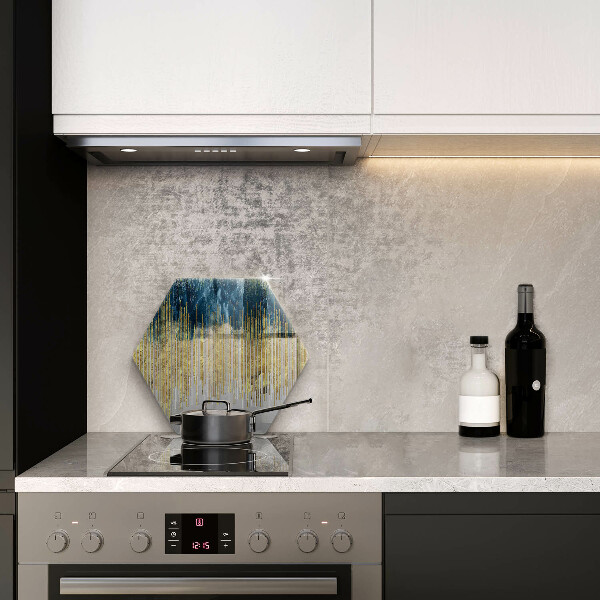 Tagliere in vetro Astrazione del designer