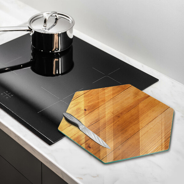 Tagliere in vetro Tavole di legno