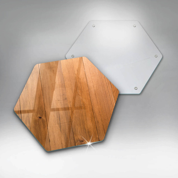 Tagliere in vetro Tavole di legno