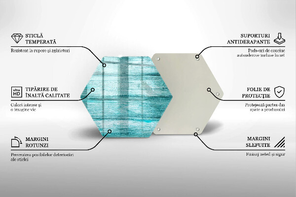 Tagliere in vetro Tavole in legno d'epoca