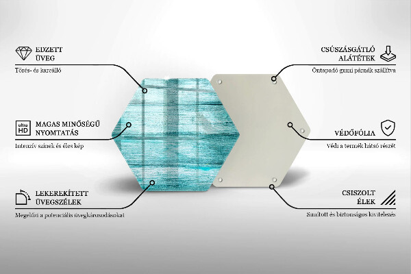 Tagliere in vetro Tavole in legno d'epoca