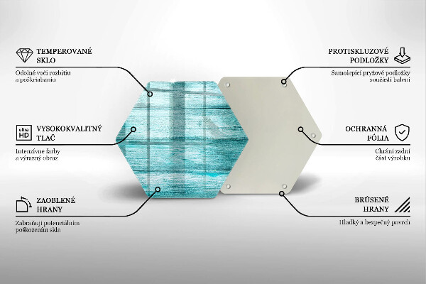 Tagliere in vetro Tavole in legno d'epoca