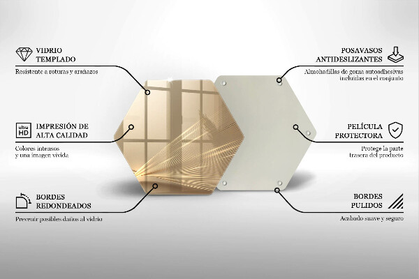 Tagliere in vetro Astrazione moderna