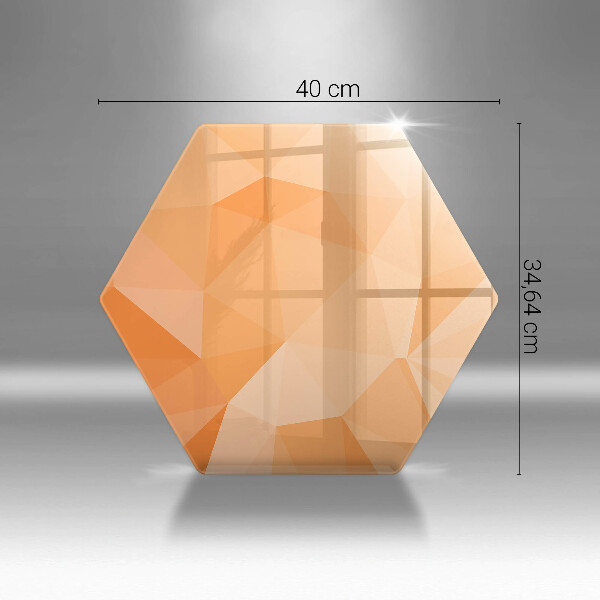 Tagliere in vetro Sfondo geometrico