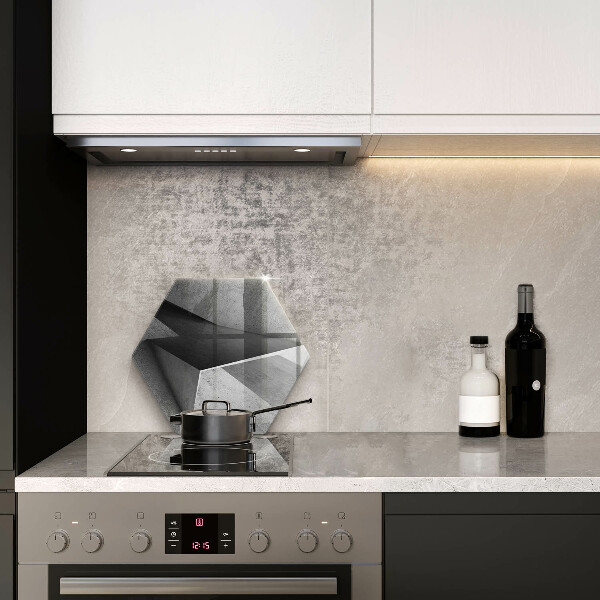 Tagliere in vetro Astrazione concreta