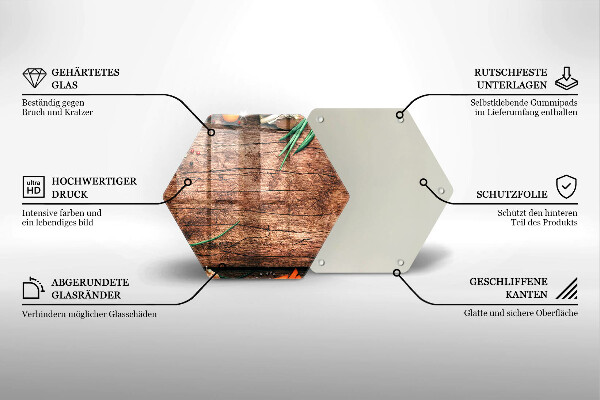 Tagliere in vetro Tagliere da cucina in legno