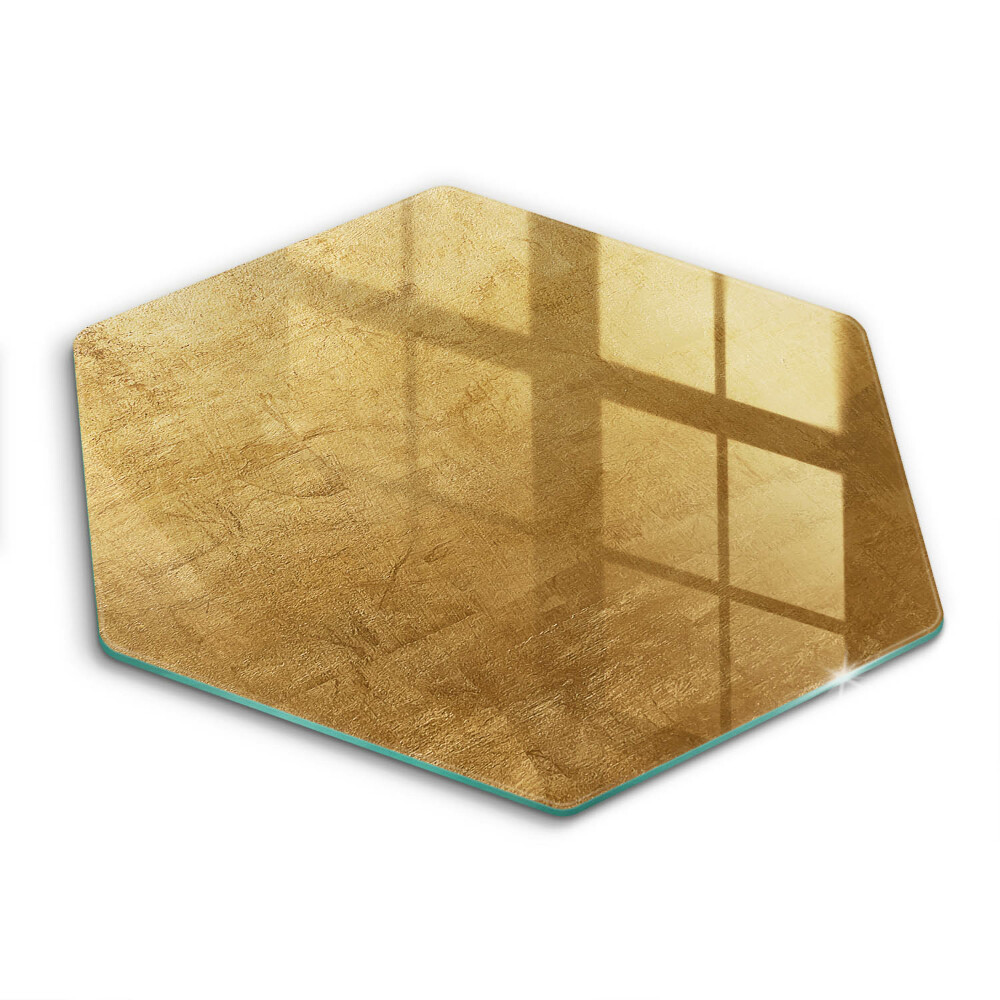 Tagliere in vetro Sfondo texture oro