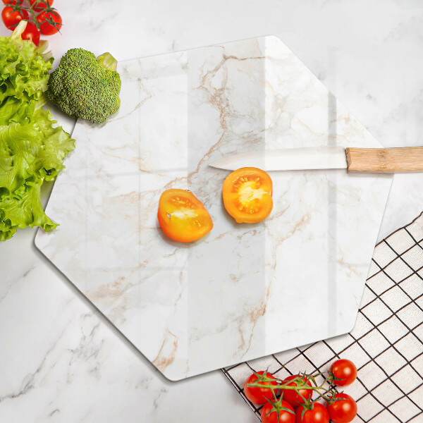 Tagliere in vetro Pietra decorativa in marmo