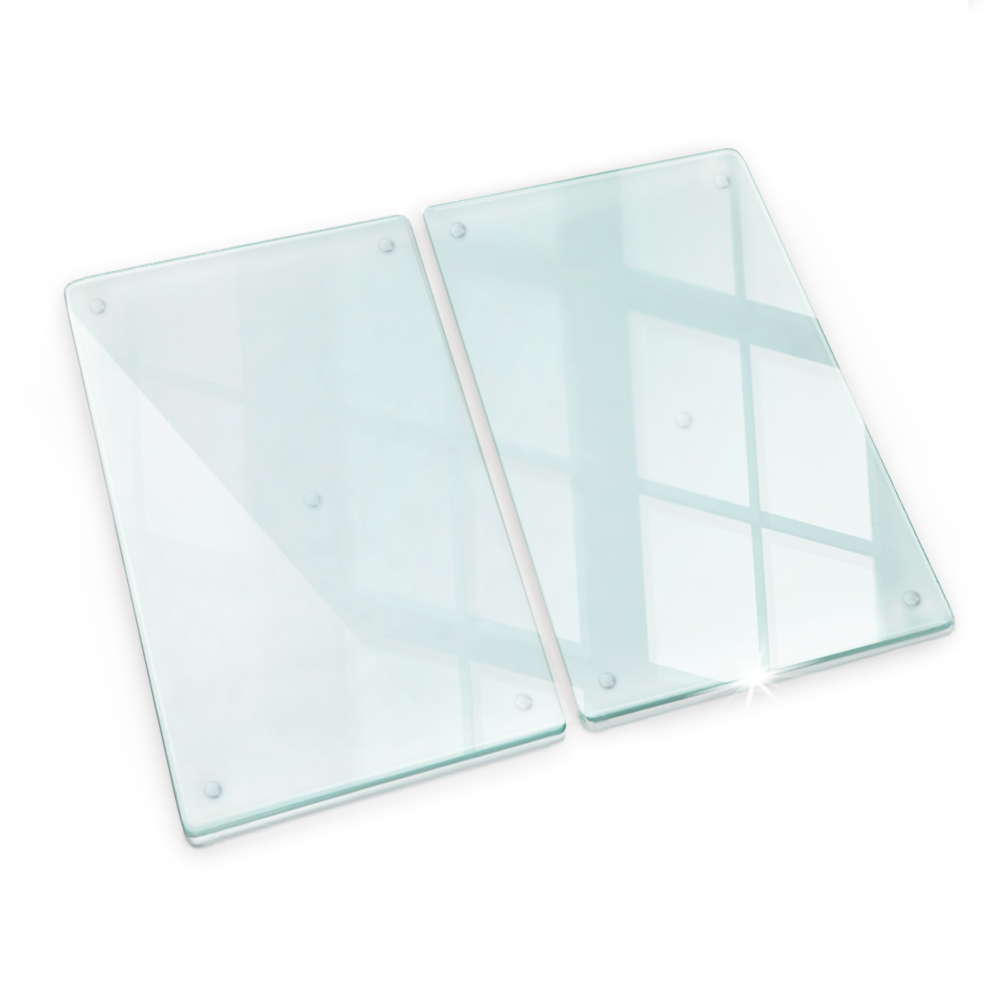 Tagliere in vetro trasparente 2x30x52 cm
