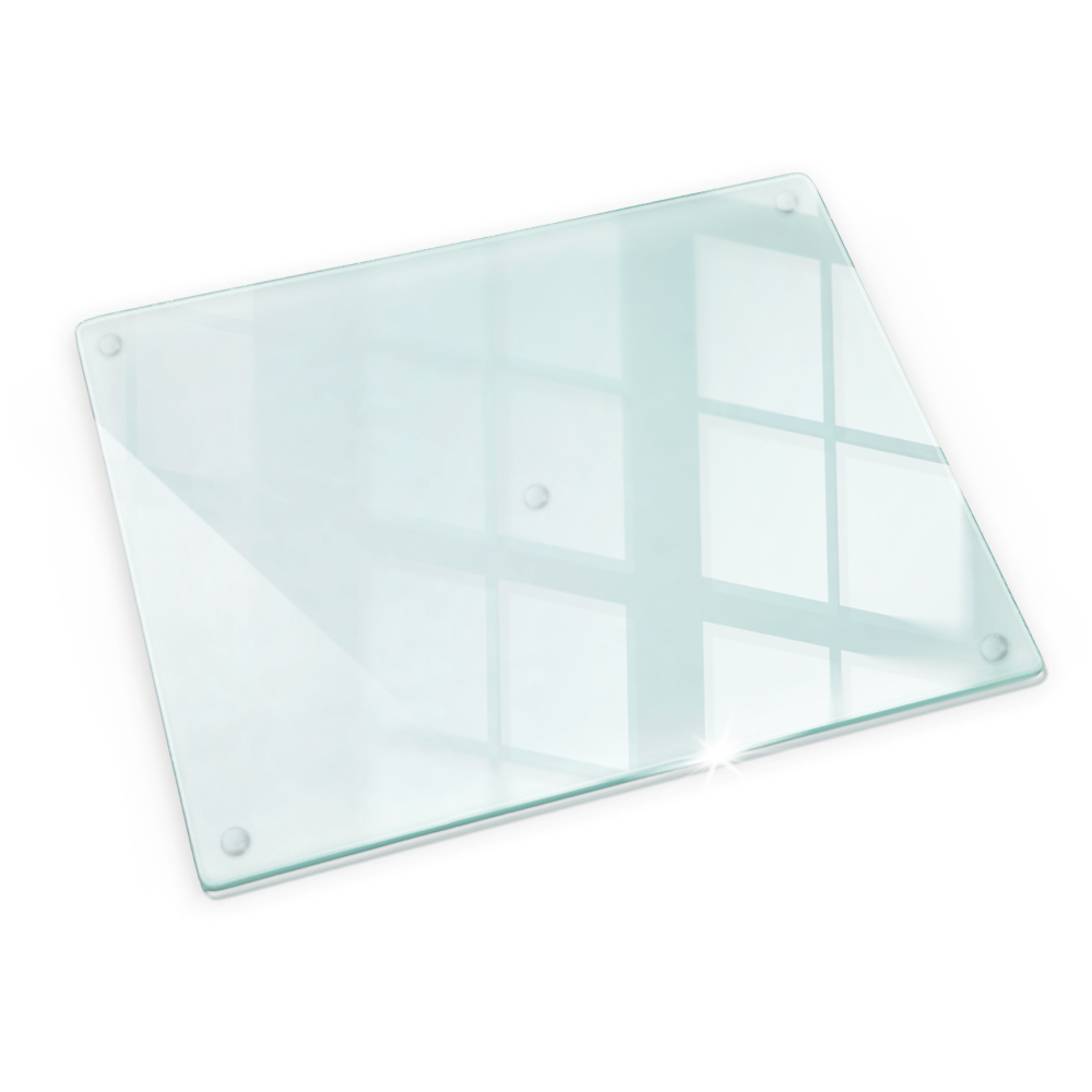 Tagliere in vetro trasparente 52x40 cm