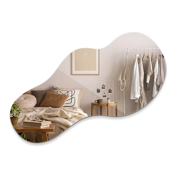 Specchio forma irregolare elegante 40x80