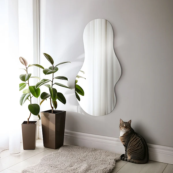Specchio originale sospeso 45x90