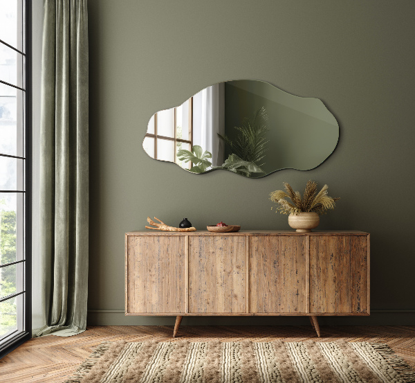 Specchio forma irregolare macchia 50x100