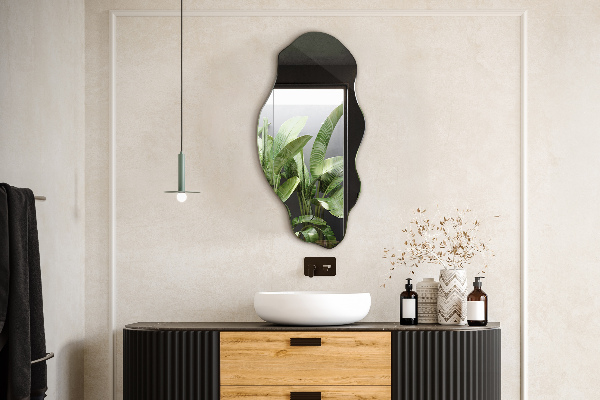 Specchio forma irregolare macchia 50x100