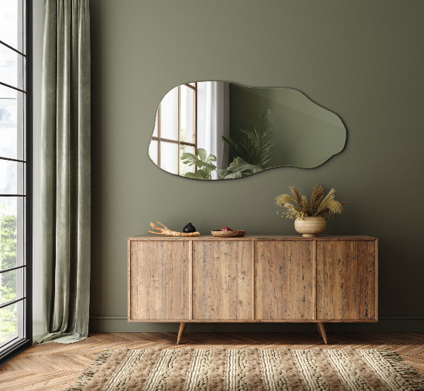 Specchio forma irregolare appeso originale 40x80