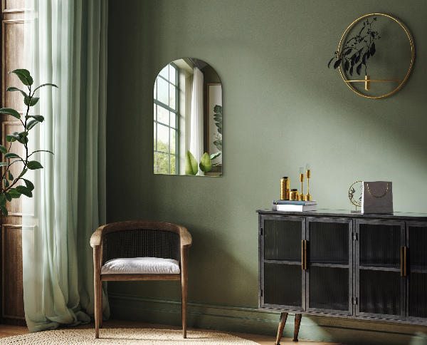 Specchio originale arrotondato 60x100 cm