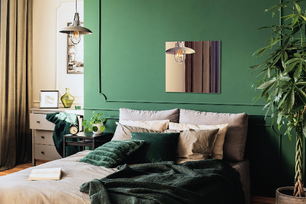 Specchio rettangolare da parete senza cornice 50x50 cm