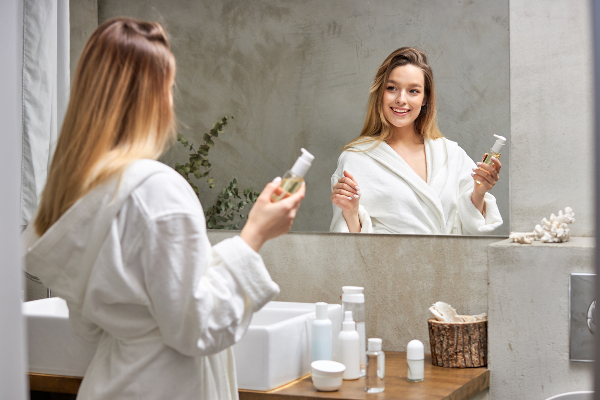 Specchio rettangolare senza cornice 60x40 cm