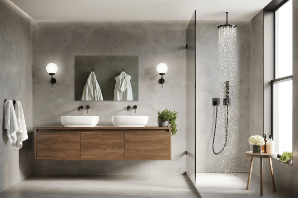 Specchio rettangolare moderno senza cornice 70x50 cm