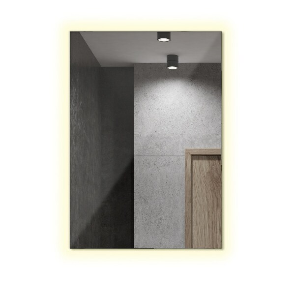 Specchio rettangolare moderno led 60x40 cm