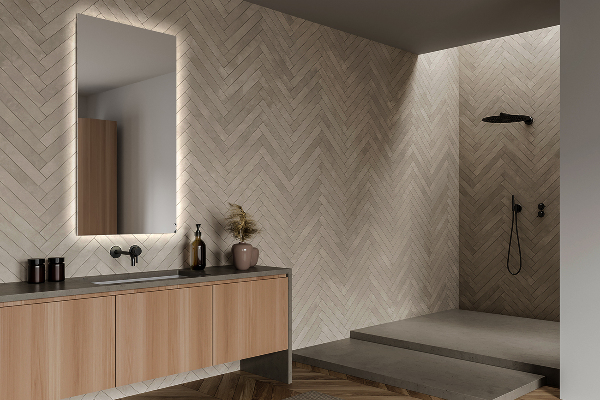 Specchiera bagno rettangolare con led 100x70 cm