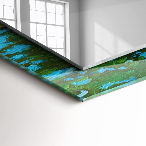 Specchio decoro Stagno con ninfee