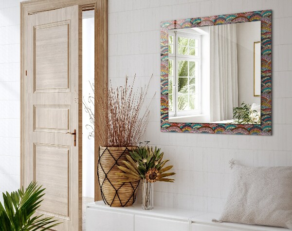 Specchio stampato Archi colorati Onde